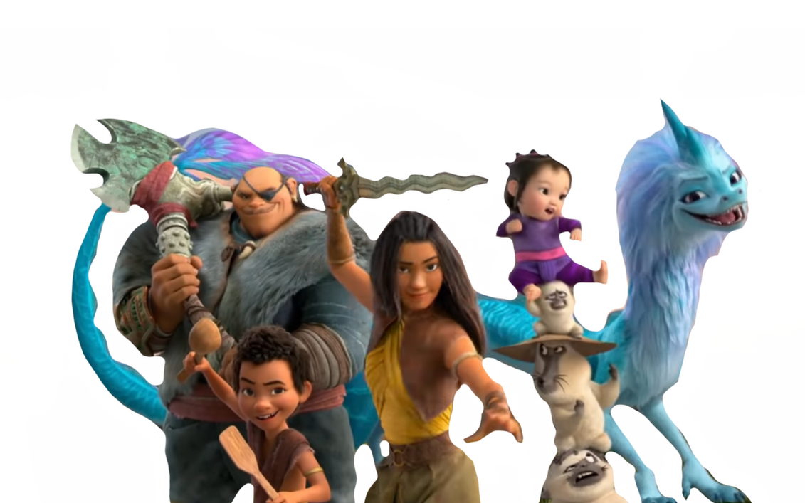 Gray Family Raya Raya and the gang by DracoAwesomeness on DeviantArt