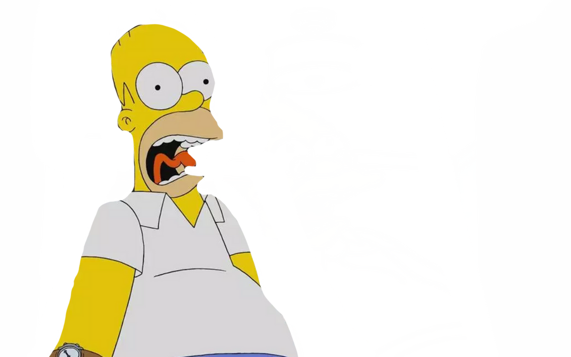 Homer Rage Rising Homer by DracoAwesomeness on DeviantArt