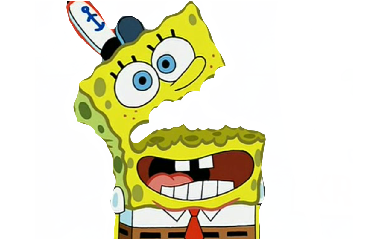 Spongebob and Inverted Color character by sogrepcorpus on DeviantArt