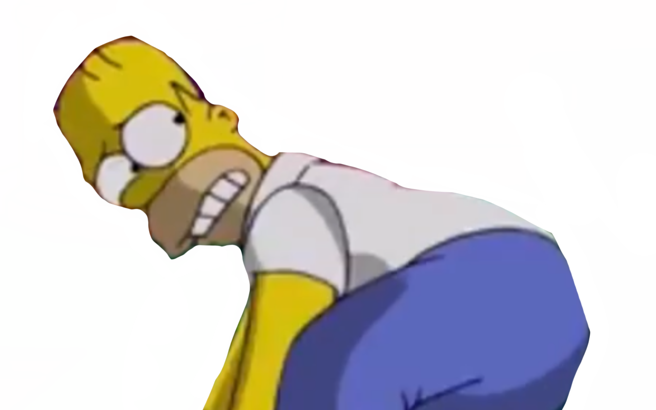 Homer Rage Neck Homer by DracoAwesomeness on DeviantArt