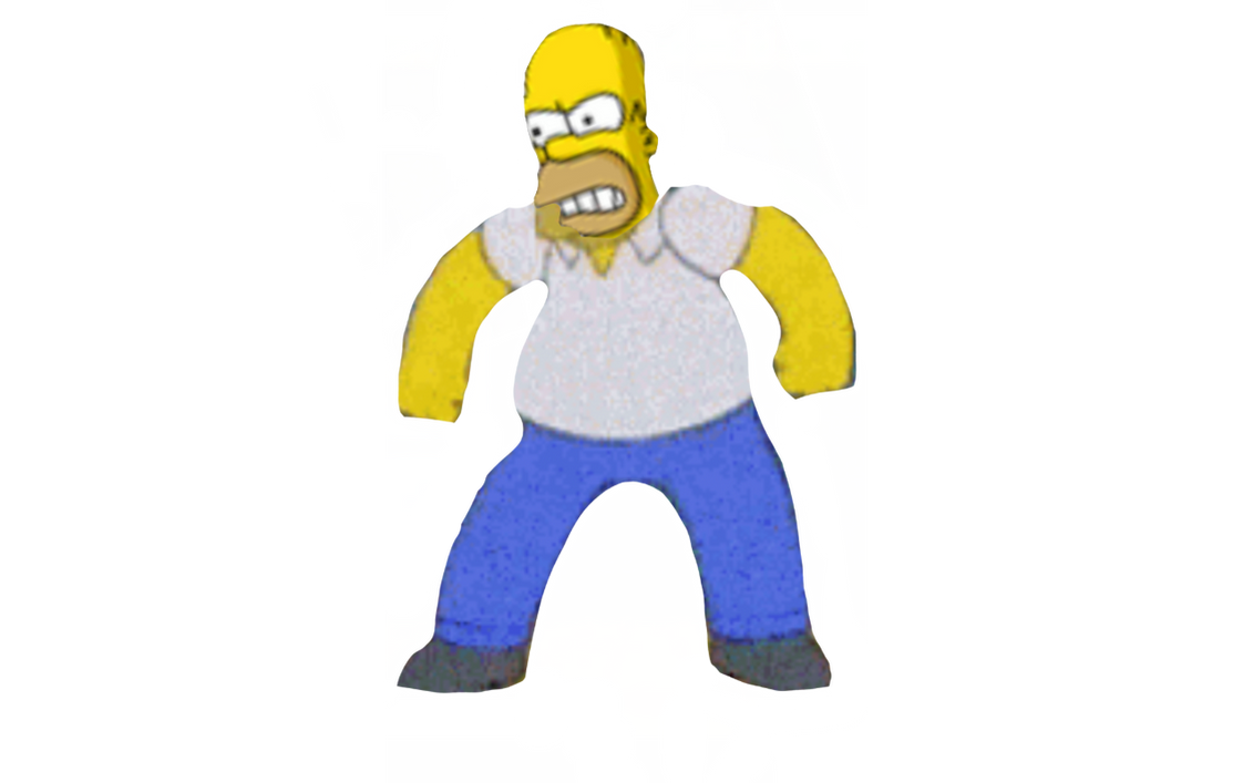 Homer Rage Rising Homer by DracoAwesomeness on DeviantArt