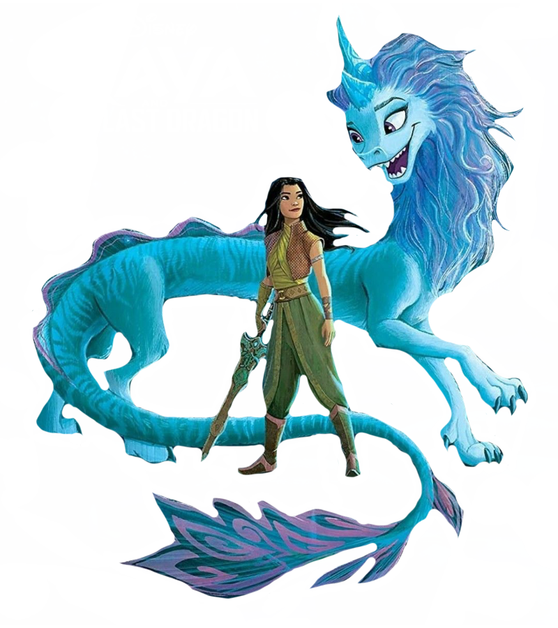 Sisu Running Raya Raya and sisu by DracoAwesomeness on DeviantArt