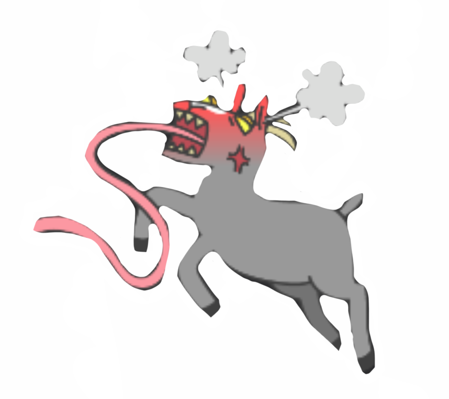 Goatis Raging Raging goat by DracoAwesomeness on DeviantArt