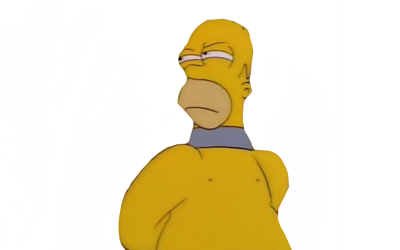 Homer Rage Neck Homer by DracoAwesomeness on DeviantArt