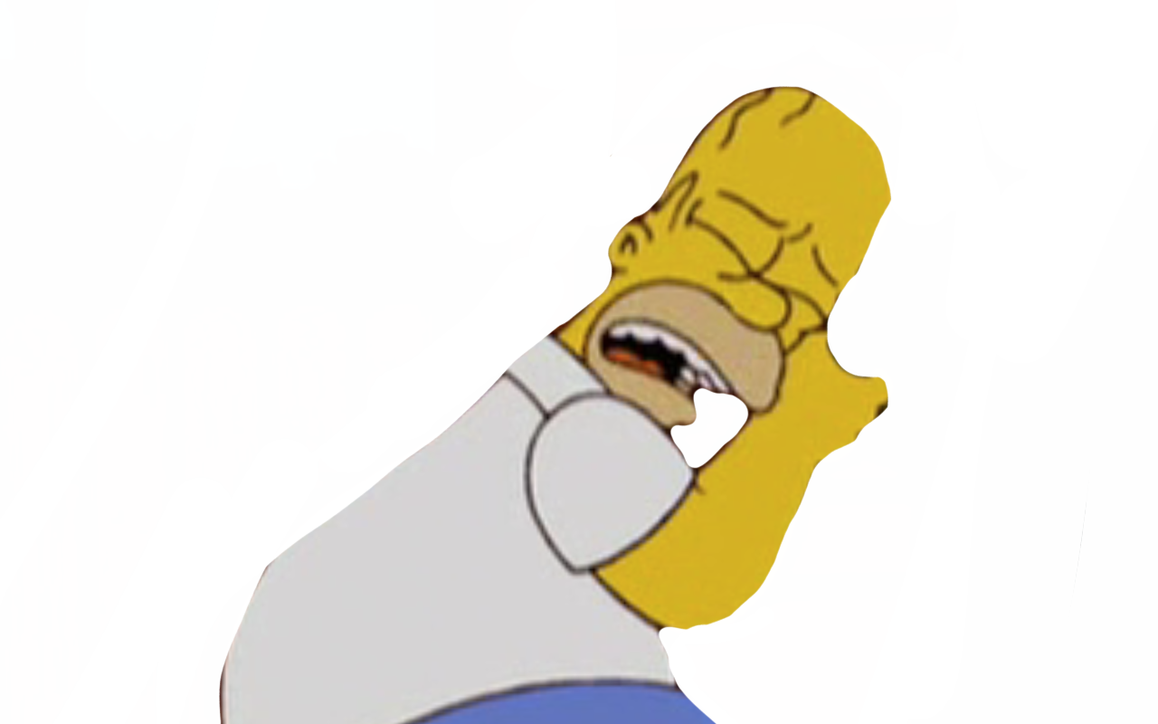 Homer Rage Neck Homer by DracoAwesomeness on DeviantArt