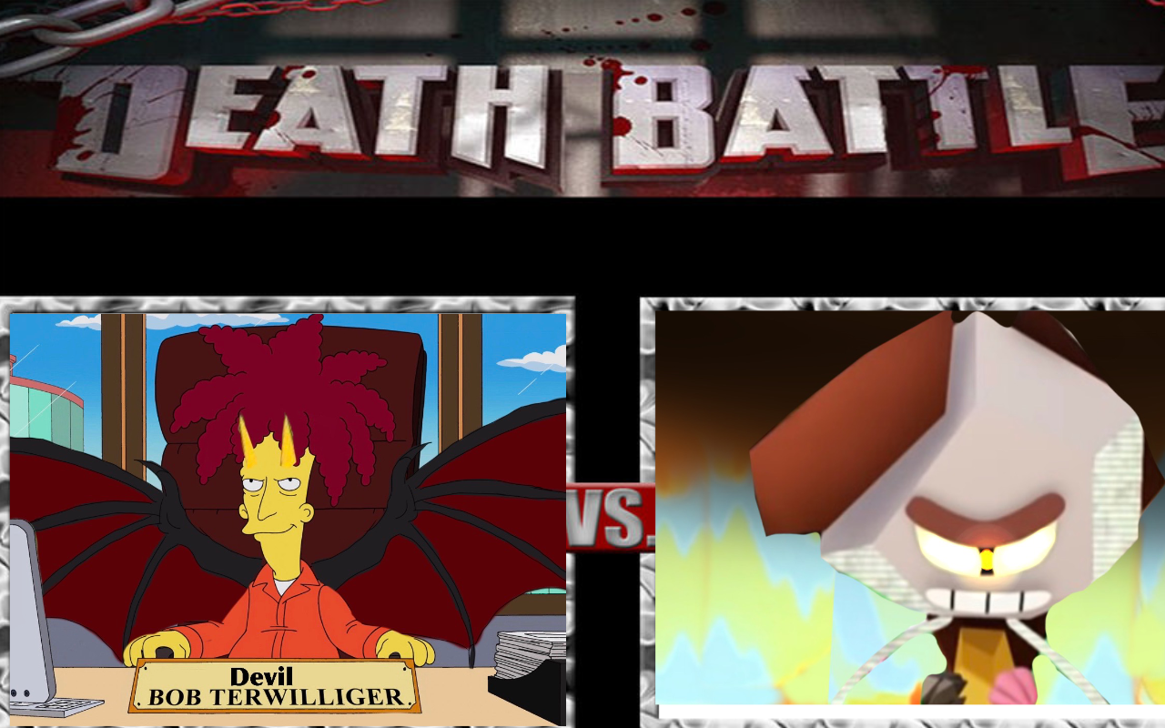 Demon sideshow bob vs demon rob by DracoAwesomeness on DeviantArt