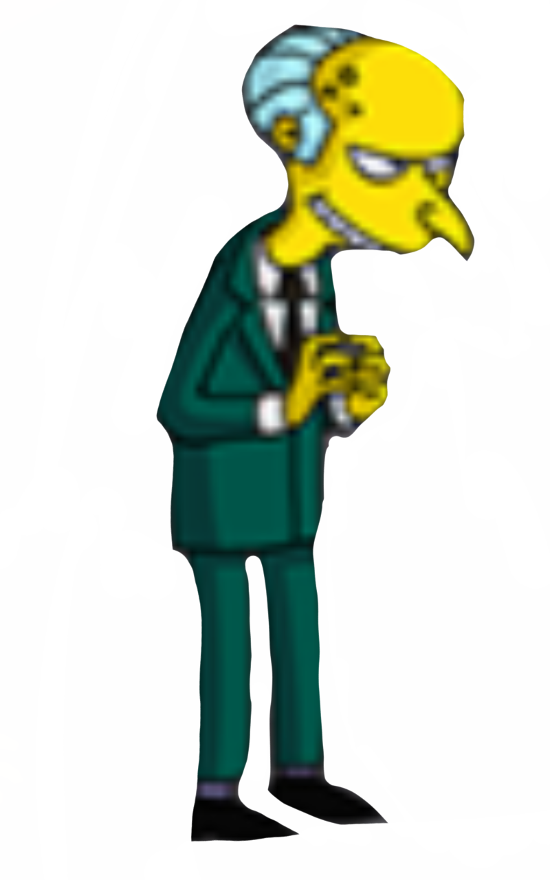 Mr Burns by DracoAwesomeness on DeviantArt