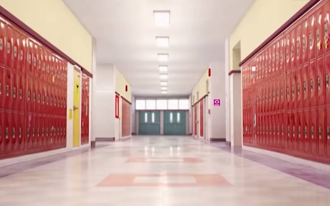 Elmore high school hallway by DracoAwesomeness on DeviantArt