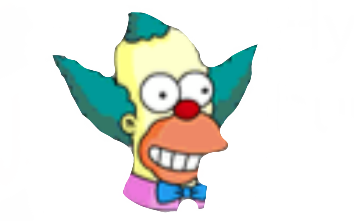 Krusty the clown by DracoAwesomeness on DeviantArt
