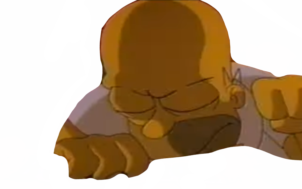 Homer Rage Neck Homer by DracoAwesomeness on DeviantArt