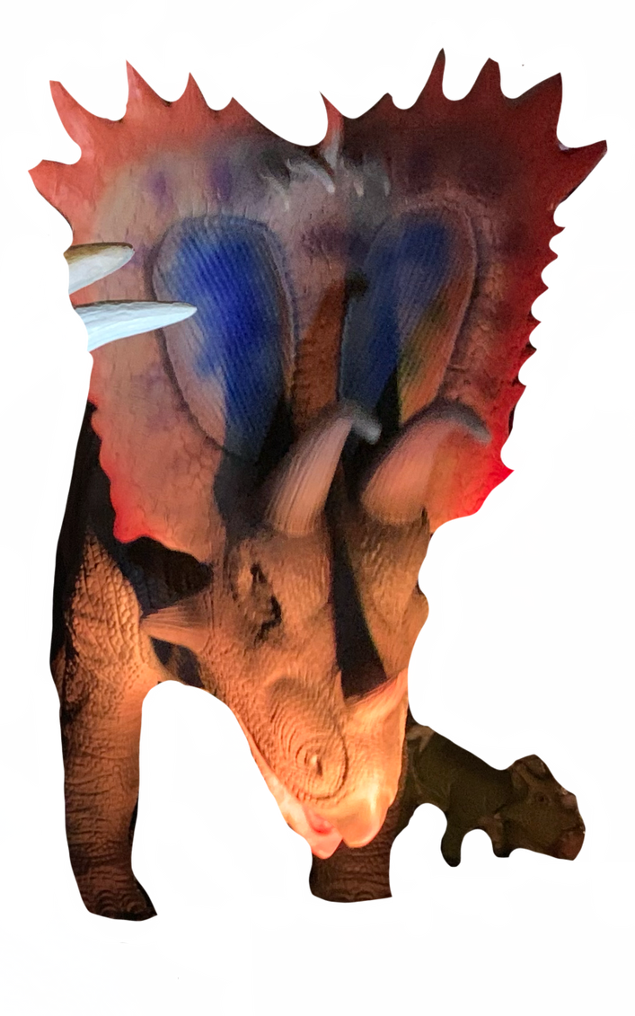 Titanoceratops and aikaceratops by WalkingWithDragons on DeviantArt