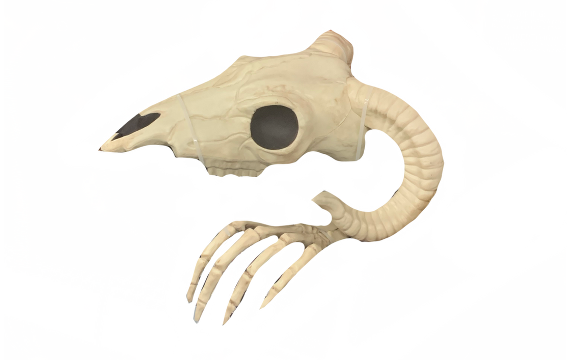 Demon skeleton by DracoAwesomeness on DeviantArt