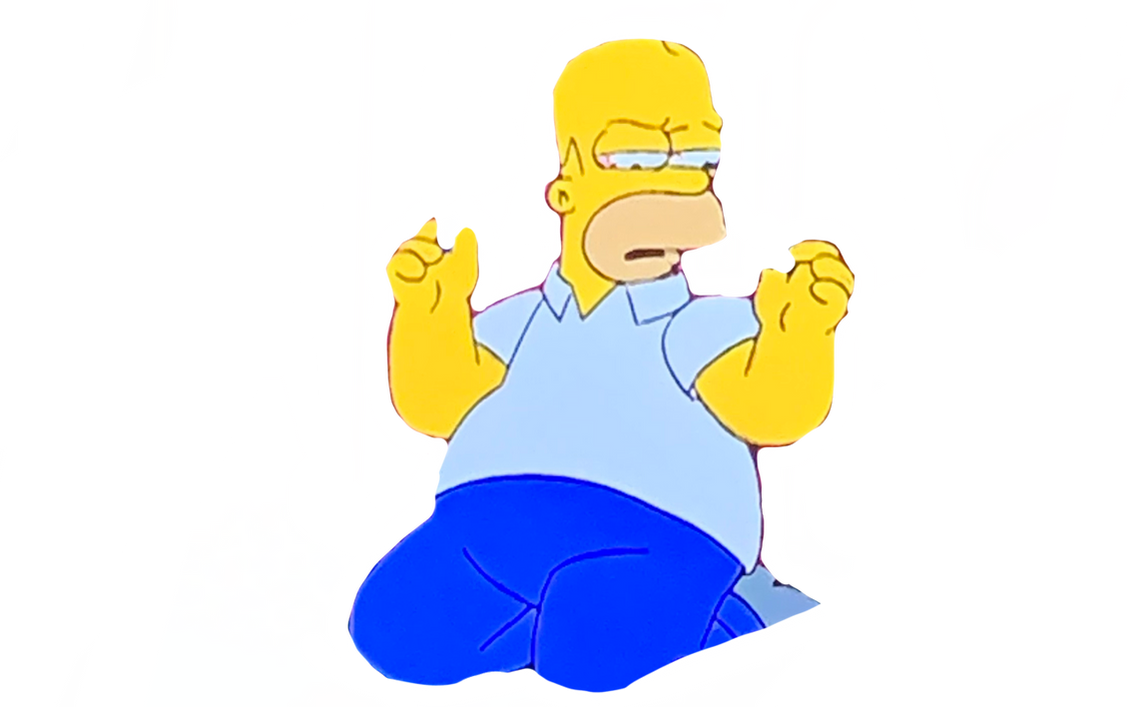 Homer Rage Neck Homer by DracoAwesomeness on DeviantArt