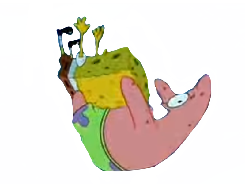 Patrick Falling SpongeBob and Patrick falling by DracoAwesomeness on DeviantArt