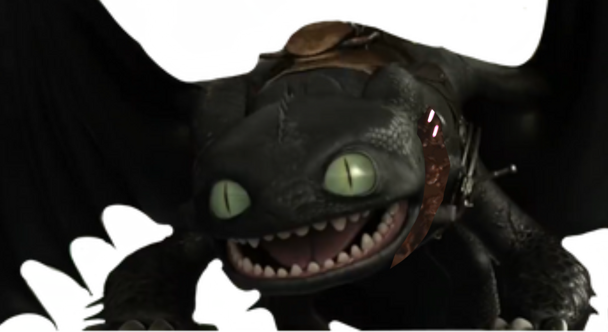 Toothless with mind control device by DracoAwesomeness on DeviantArt