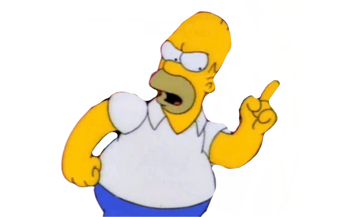 Homer Rage Rising Homer by DracoAwesomeness on DeviantArt