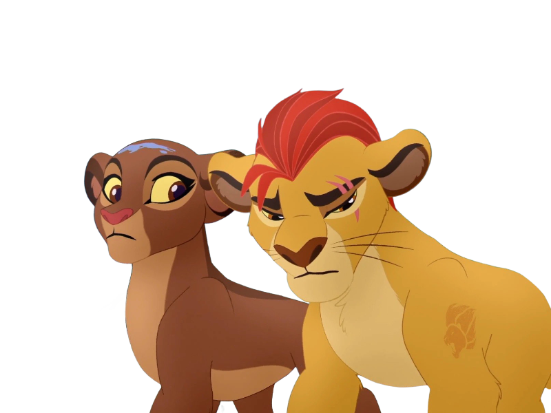 Kion and rani by DracoAwesomeness on DeviantArt