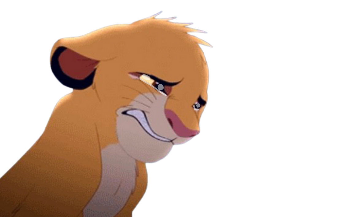 Tearful Simba by DracoAwesomeness on DeviantArt