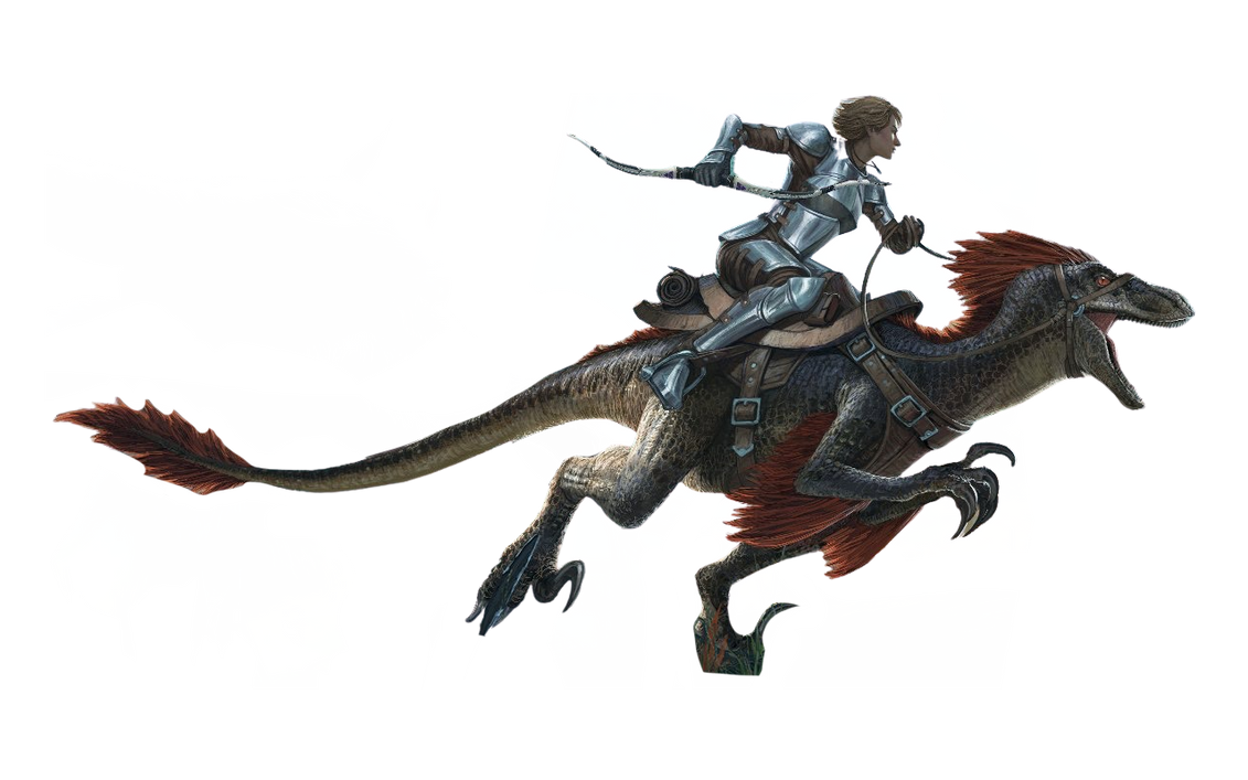 Riding the raptor by DracoAwesomeness on DeviantArt