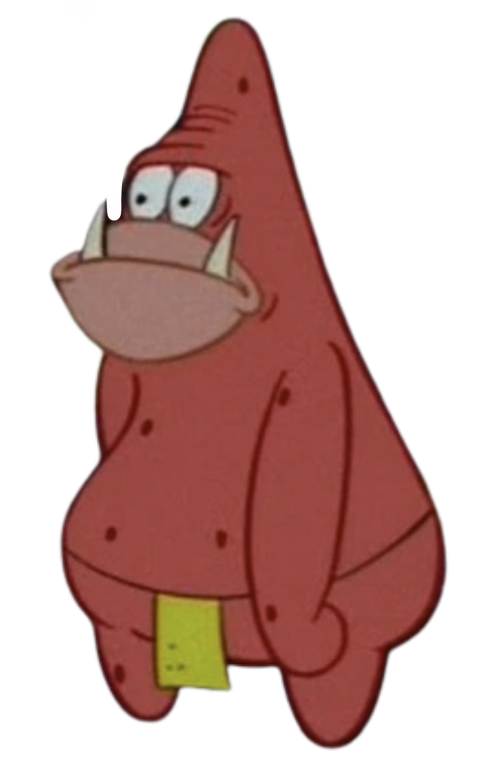 Realistic Patrick Deviantart Patrick by DracoAwesomeness on DeviantArt