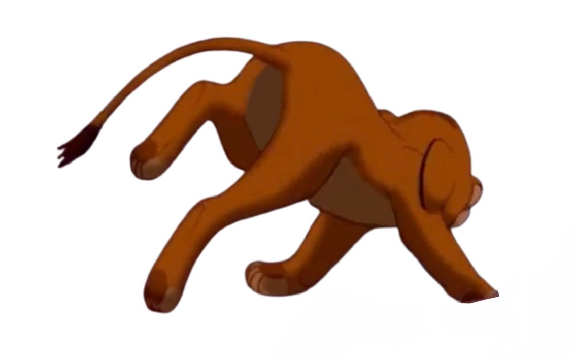 Simba Chasing Run away Simba by DracoAwesomeness on DeviantArt