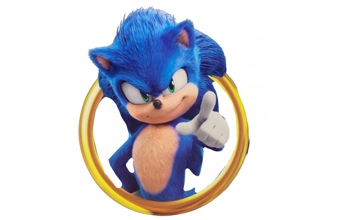 Sonic the Hedgehog (Movie) (3) - PNG by Captain-Kingsman16 on DeviantArt