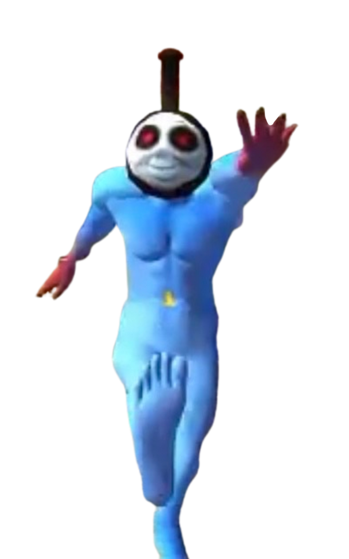Thomas the slender engine by DracoAwesomeness on DeviantArt