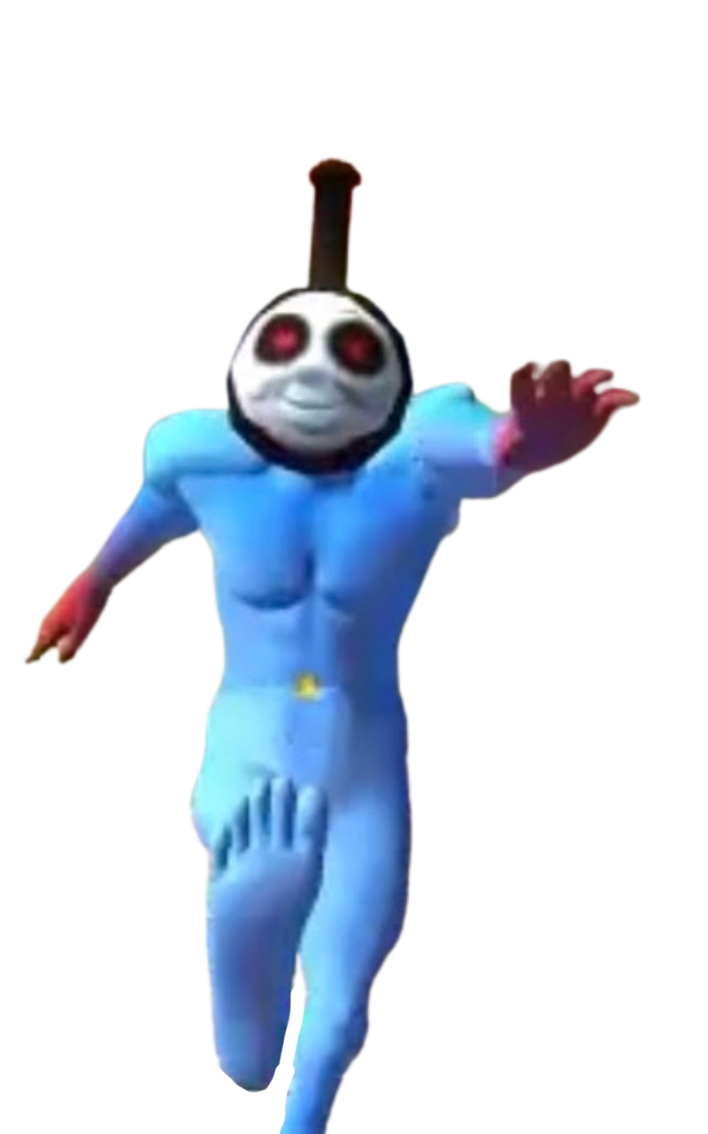 Thomas the slender engine by DracoAwesomeness on DeviantArt