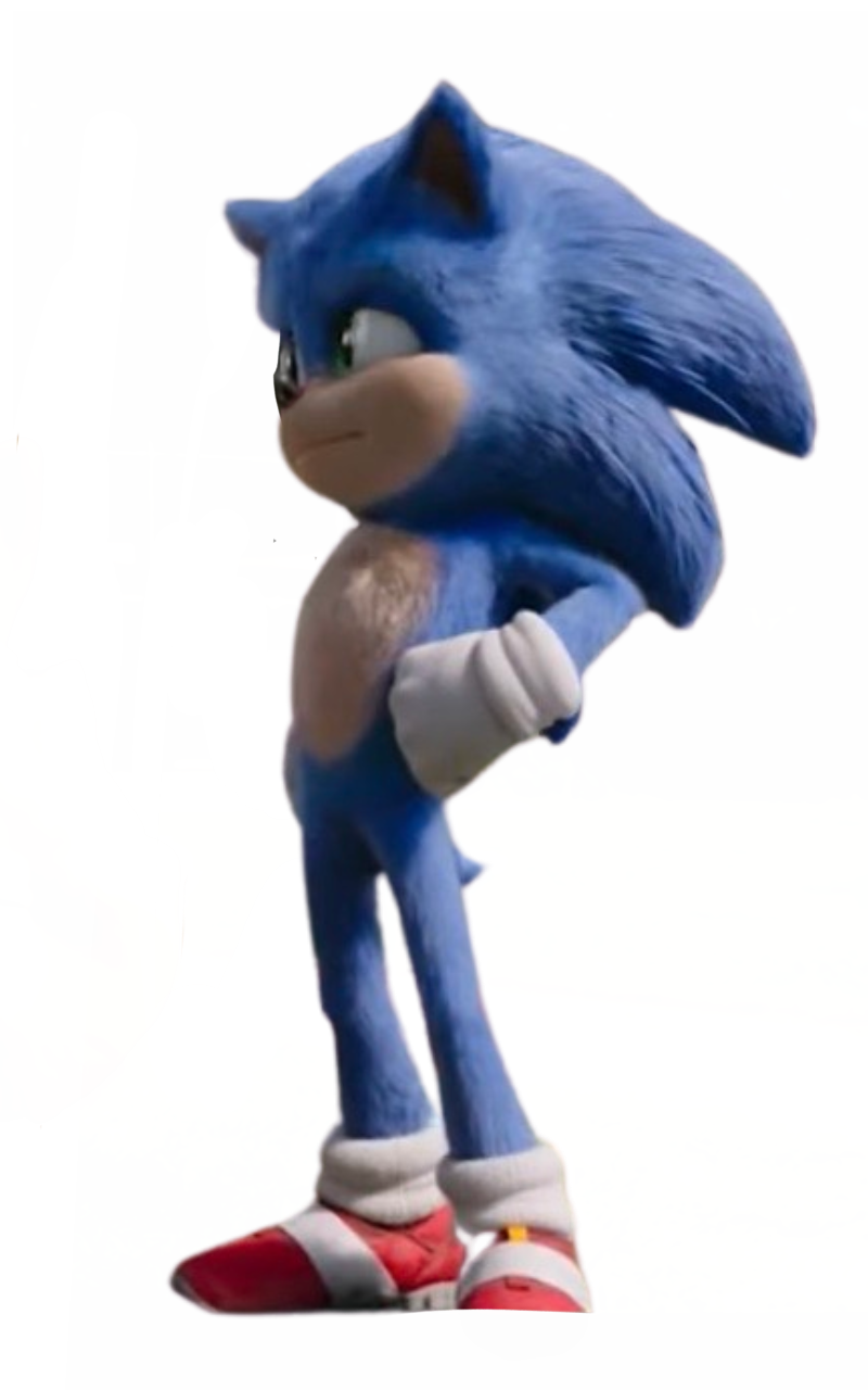 Sonic the Hedgehog (Movie) (5) - PNG by Captain-Kingsman16 on DeviantArt