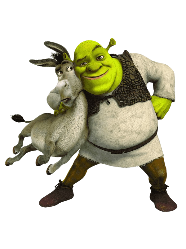 Shrek and donkey by DracoAwesomeness on DeviantArt