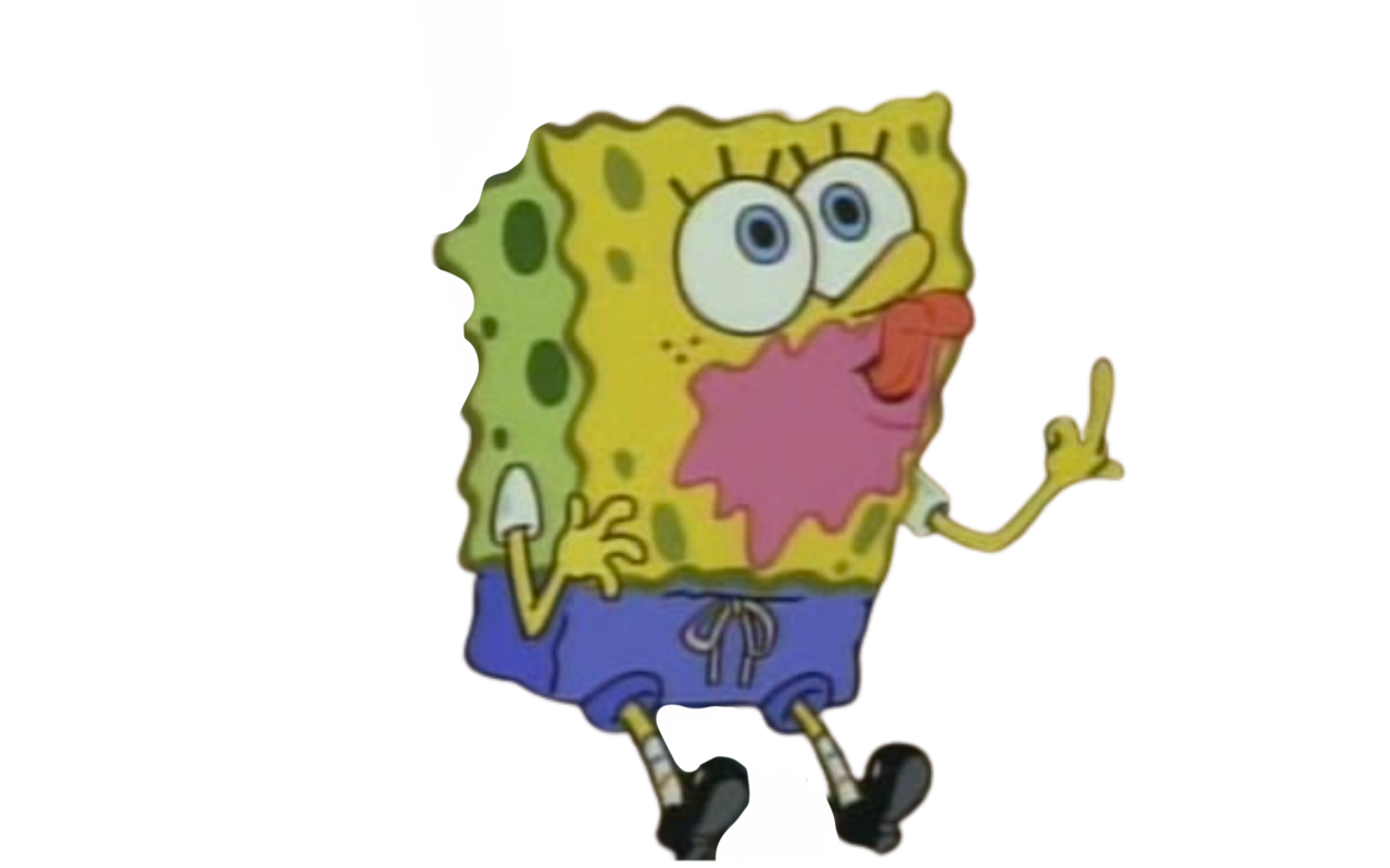 SpongeBob Middle Finger By DracoAwesomeness On DeviantArt spongebob-middle-finger-by-dracoawesomeness-on-deviantart