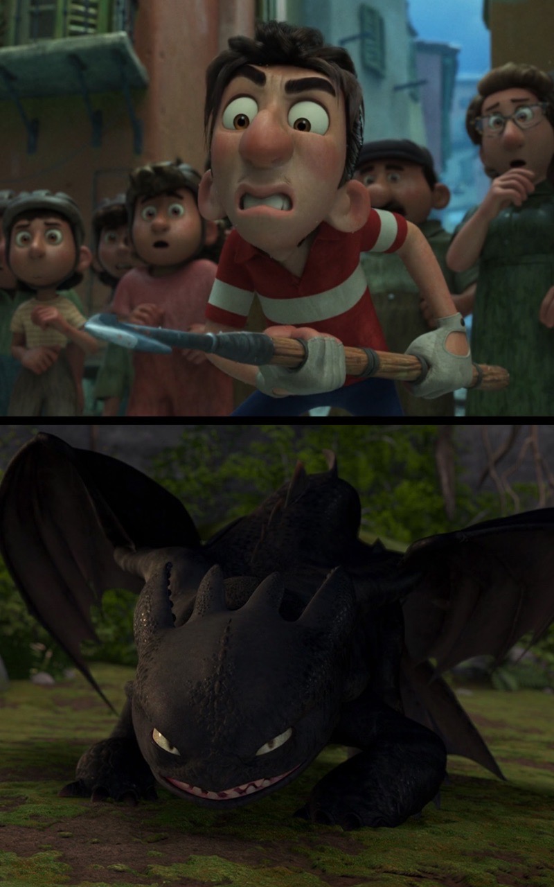 Toothless faces Ercole by DracoAwesomeness on DeviantArt