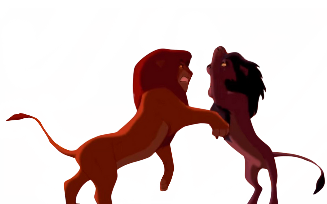 Simba vs scar by DracoAwesomeness on DeviantArt