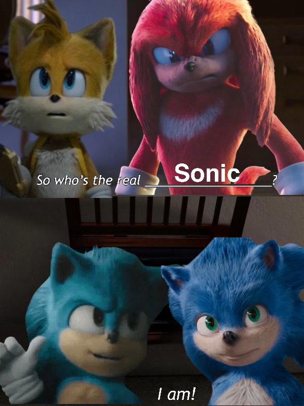 Whos the real sonic? by DracoAwesomeness on DeviantArt