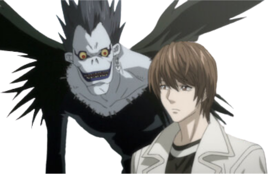 Ryuk and light by Walking-With-Dragons on DeviantArt