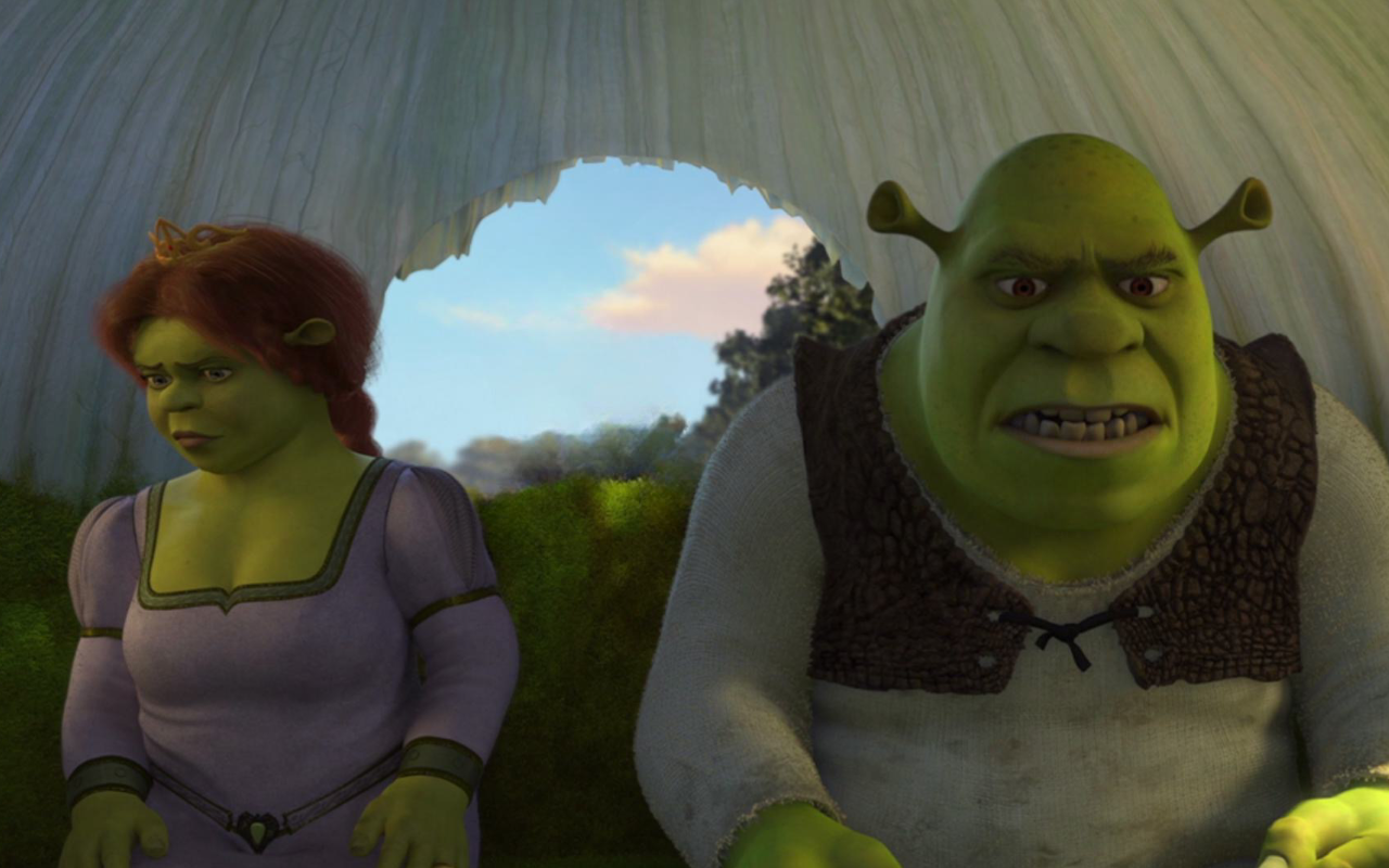 Who is annoying Shrek and Fiona by DracoAwesomeness on DeviantArt