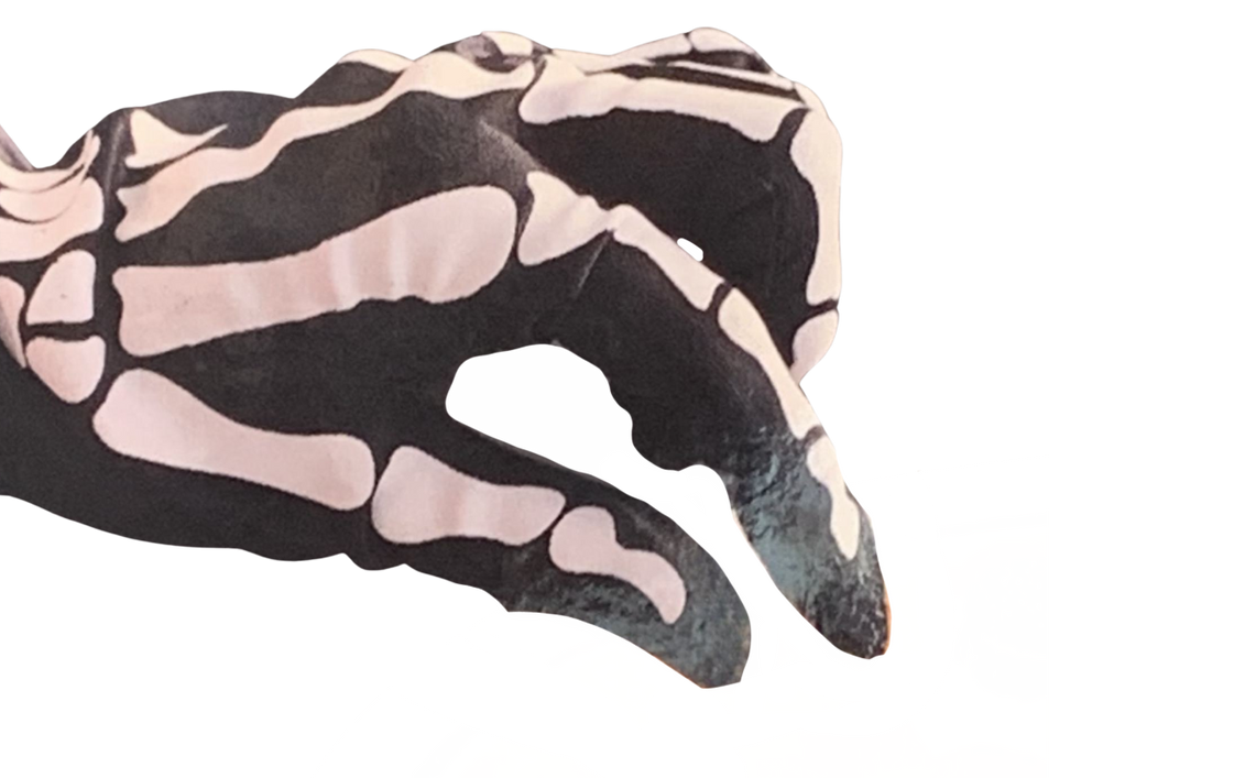 Skeleton hand by DracoAwesomeness on DeviantArt
