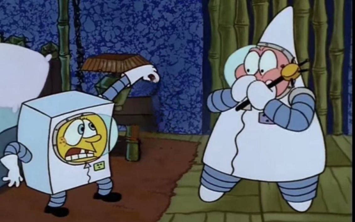 SpongeBob and Patrick disgusted to see what by DracoAwesomeness on ...