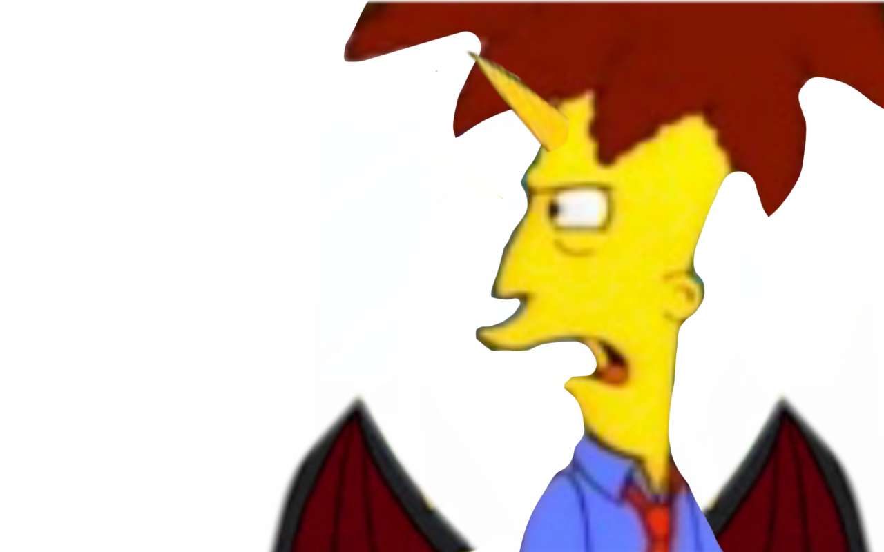 Demon Sideshow Bob by DracoAwesomeness on DeviantArt