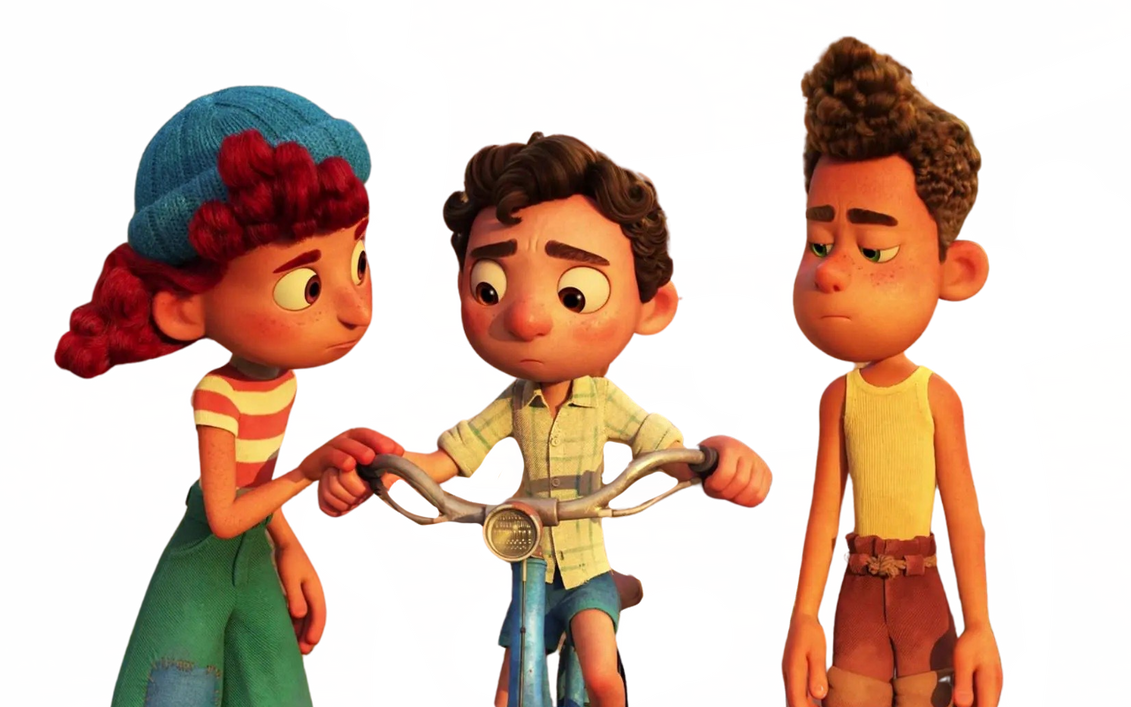 Luca, Alberto and Giulia by DracoAwesomeness on DeviantArt