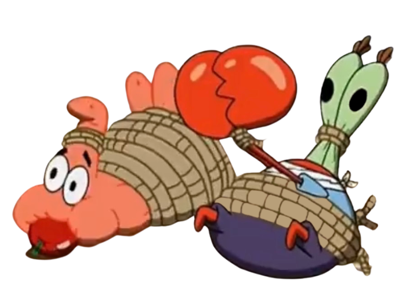 Mr Krabs And Patrick Tied By DracoAwesomeness On DeviantArt mr-krabs-and-patrick-tied-by-dracoawesomeness-on-deviantart