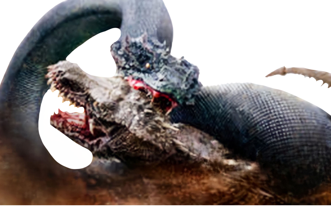 Dinosaur vs python by DracoAwesomeness on DeviantArt