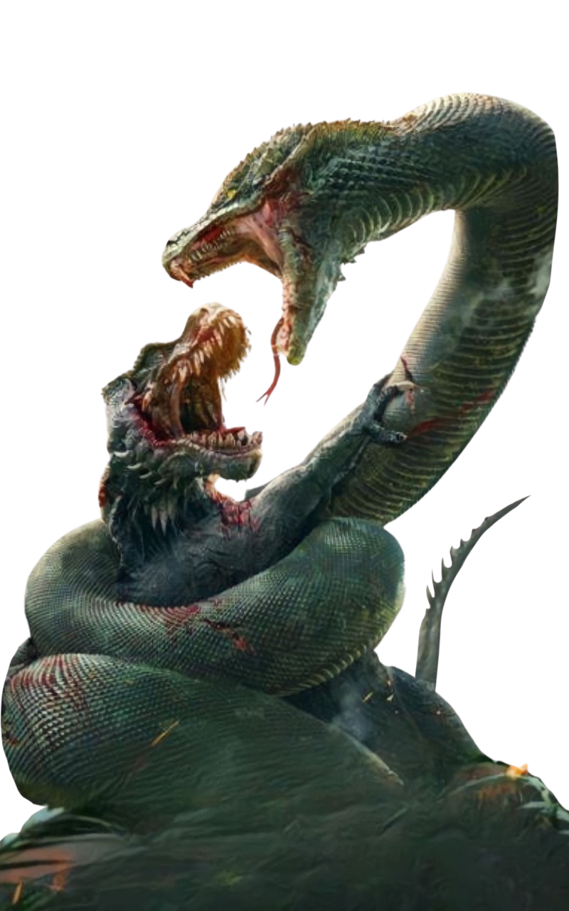 Terrosaur Python Dinosaur vs python by DracoAwesomeness on DeviantArt