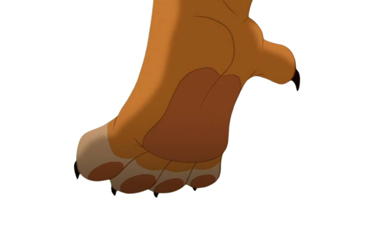 Simba paw by DracoAwesomeness on DeviantArt