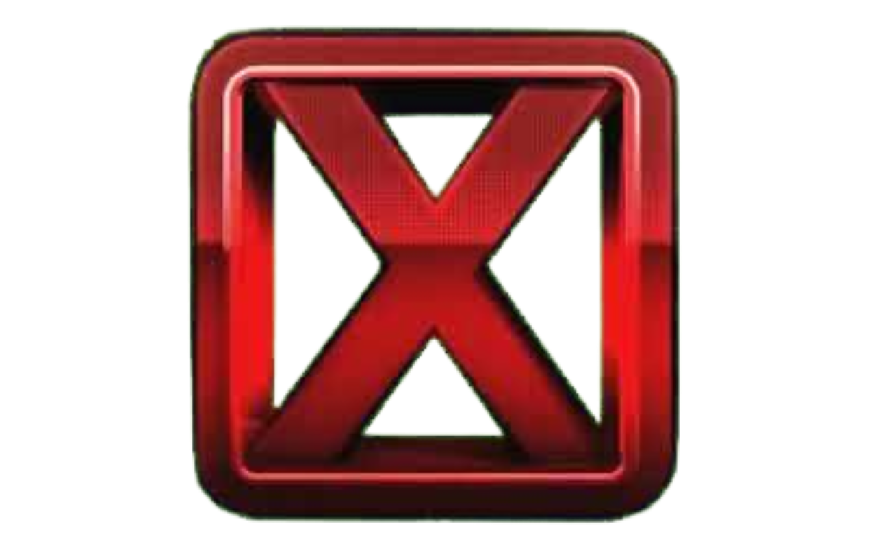 X sign by DracoAwesomeness on DeviantArt