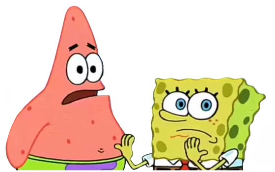 SpongeBob and Patrick noclipped into the Backrooms by RedKirb on DeviantArt