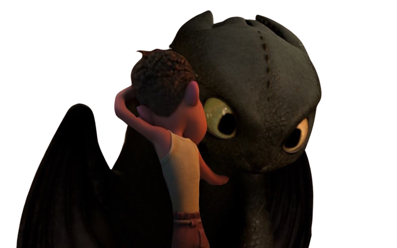 How To Train Your Dragon Hiccup And Toothless Hug