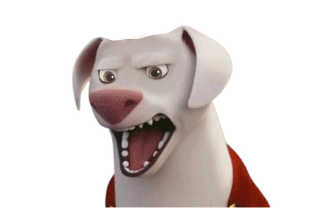 Krypto face edit by DracoAwesomeness on DeviantArt