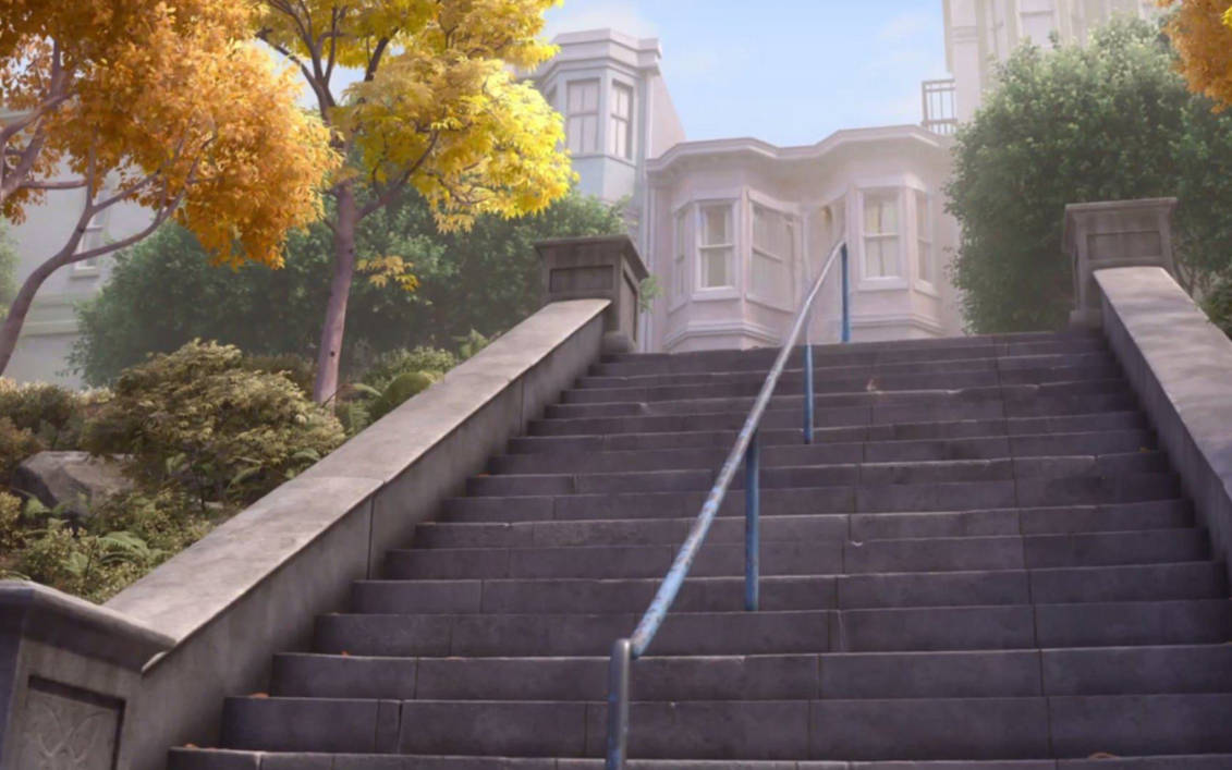 The stairs by DracoAwesomeness on DeviantArt