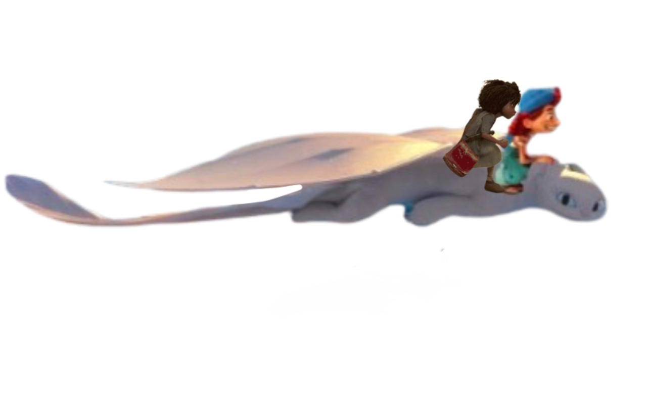 Light Fury Riding Giulia and Maisie ride the light fury by DracoAwesomeness on DeviantArt